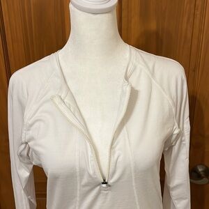 Athleta Athletic Jacket White Size M